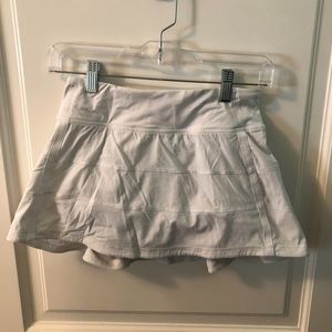 White Lululemon Skirt